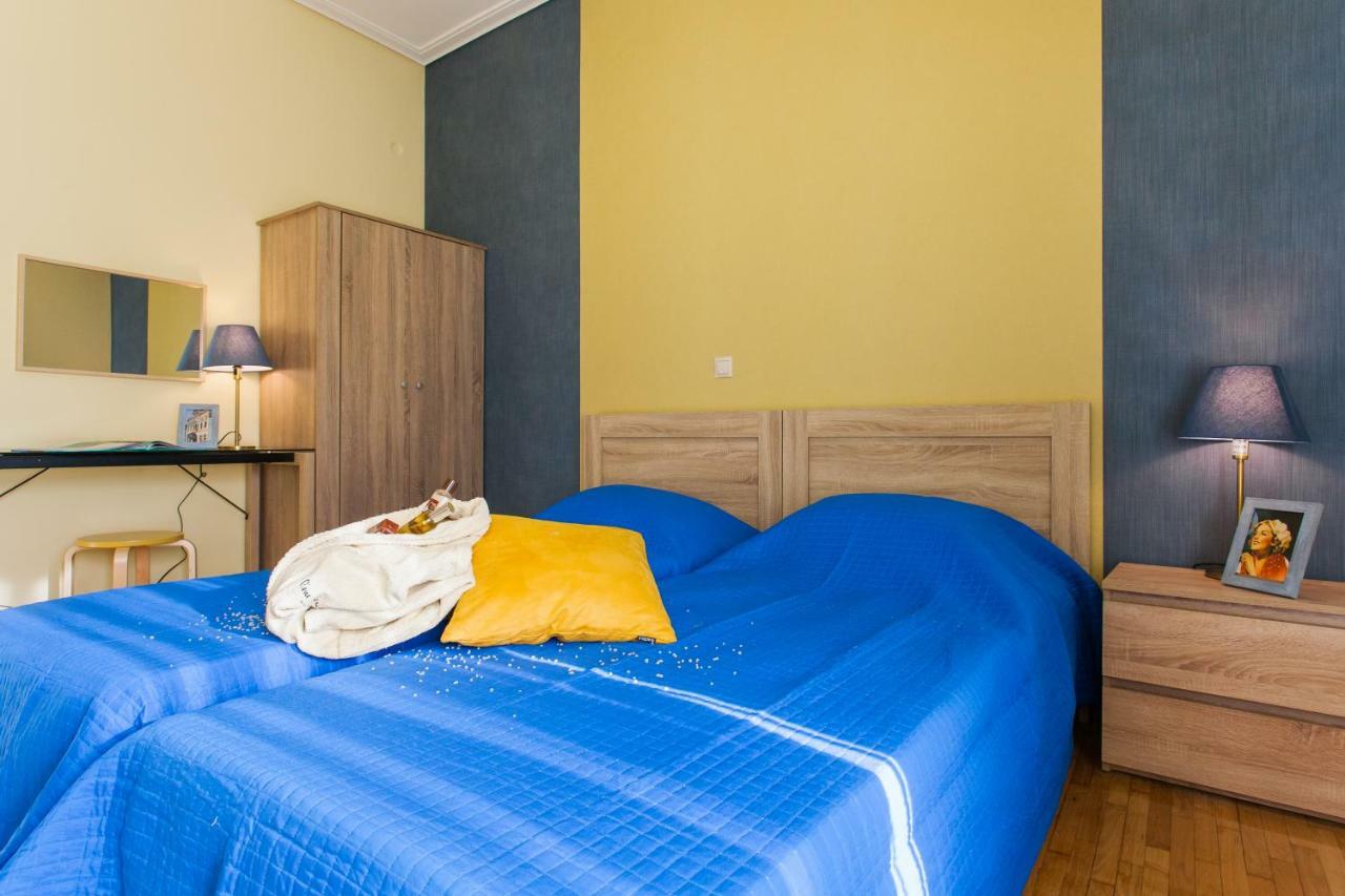 Private Central View Rooms In Apartment Near To Acropolis Metro Station Athens Exterior photo